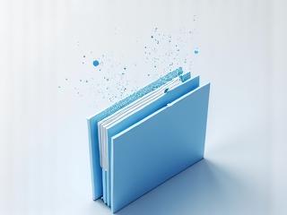 Illustration of digital data deletion and privacy protection