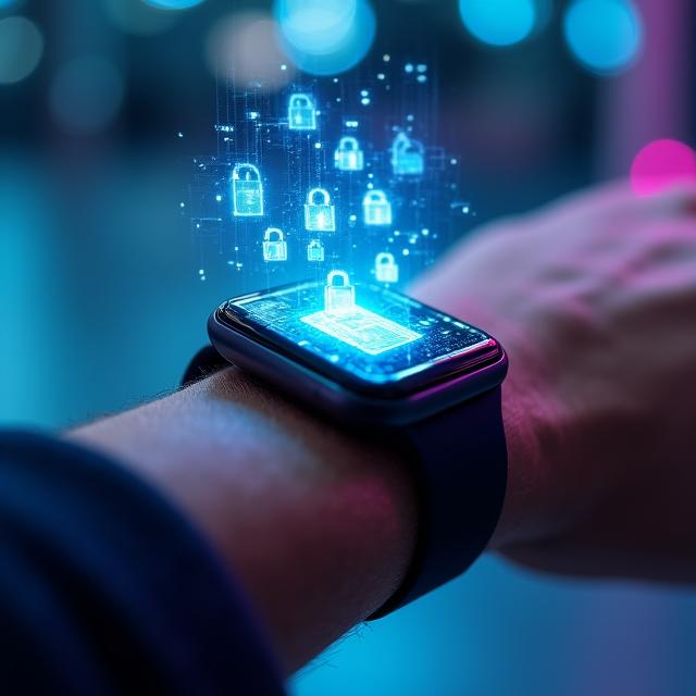 Secure encrypted biometric data visualization