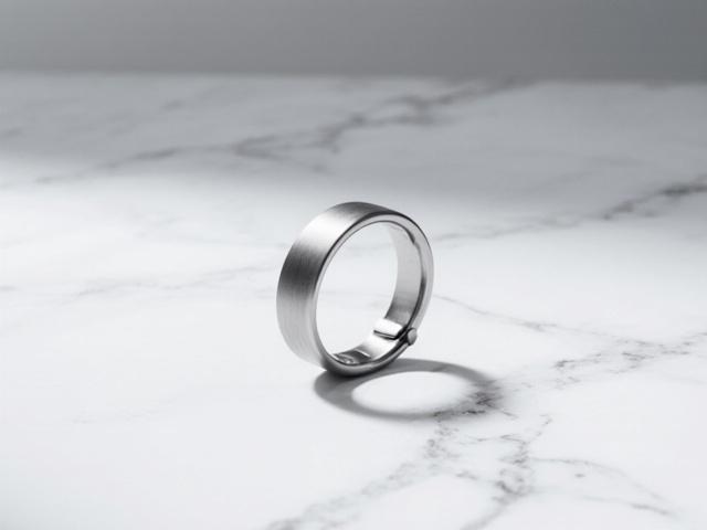 The Essential Smart Ring in Brushed Steel