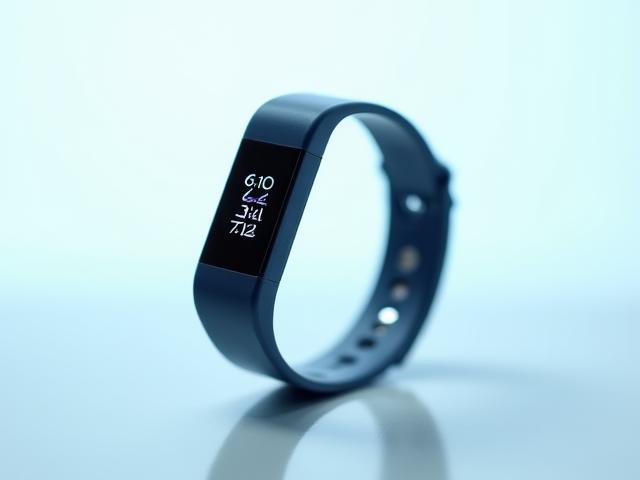 Slim waterproof fitness band for lap swimming